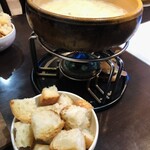 チーズフォンデュのブルーパロット - 
