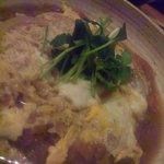 更科丸屋 - つまみにカツ煮。