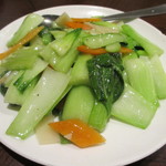 盛香園 - 青梗菜の塩炒め