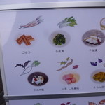 阿古屋茶屋 - 種類が豊富で、見ているだけで楽しいです