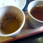 阿古屋茶屋 - 煎茶もほうじ茶も薫り高い