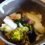 連れの茶漬けもかなり大盛り