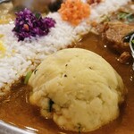 丸祇羅 - ベンガル式さつまいもマッシュ