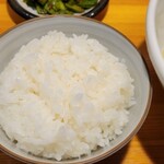 麺や 清流 - ご飯