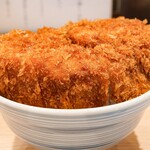 Tonkatsu Marushichi - 焼きカツ丼(特上) 並盛