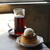 BUoY cafe - 料理写真:プリンバニラアイス乗せ（650円） 読み上げるコーヒー「これ以上悪くない私のふるまい」（650円）