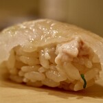 鮨 やすみつ - 皮剥