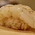 鮨 やすみつ - ガス海老