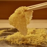 鮨 やすみつ - 真子鰈 唐墨