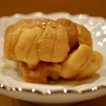 鮨 やすみつ - 馬糞雲丹 舎利見えない