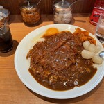 Kare Hausu Kirari - カツカレー　生たまごトッピング　アイスコーヒー付
                        
                        １２００円✨✨✨