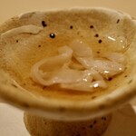 鮨 やすみつ - トリ貝の紐の酢の物