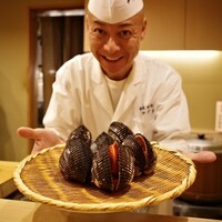 鮨 やすみつ - 宇部 赤貝