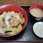 萬幹堂食堂 - 「カツ丼」950円