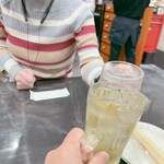 広島流お好み焼き　七夜 - 乾杯〜！