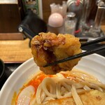 うどん居酒屋 江戸堀 - 鶏天はサクッとジューシー♪