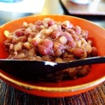 ふくふく庵 - 蕎麦の実ぜんざい（ちょこっと）