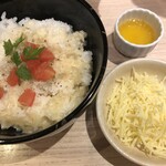 麺屋一燈 - カニコンライス+とろけるチーズ