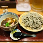 北前そば高田屋 - 鴨せいろ　大盛