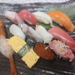 すし清次郎  イオン盛岡南店 - 大漁12貫ランチ