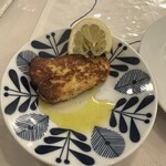 ギリシャ料理 taverna ミリュウ - ハルミチーズステーキ