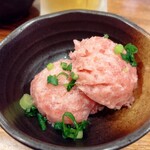 Shimpachi Shokudou - マグロ中落ち2鉢