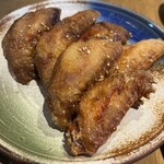 ふみ屋 - 手羽先の唐揚げ4本528円