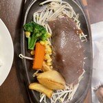 ビストロこうべ亭 - ハンバーグ鉄板