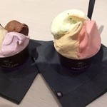 ORENTANO IL GELATO - フラコラ、バッカス、バナナ、に、キウイ、ボスコディフルッタ、アールグレイ