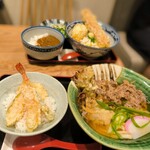 難波千日前 釜たけうどん - 肉うどんランチ