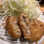 243757145 - ▪️ロースカツ定食¥880
                                  ▪️メンチカツ¥180
                                  　※ご飯、豚汁、キャベツお代わり無料
                                  　※キャッシュレス決済可