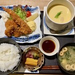 酒の穴 - ミックスフライランチ