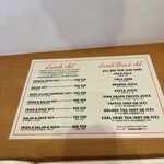 CHATTY CHATTY - メニュー