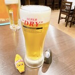 居酒屋ダイニングひみつきち - 生ビールは、アサヒスーパードライ☆