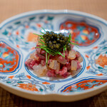Matoi Ginza - Appetizer – Sea Bream with Caviar