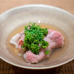 Matoi Ginza - Shabu-Shabu Strip Loin with Flower Pepper