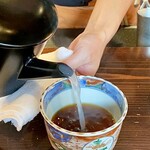 たでの葉 - そば湯もいただきました♪