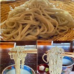 たでの葉 - ご主人手打ち十割蕎麦 蕎麦粉は茨城県産
      蕎麦の香り風味がしっかりと感じられのが秀逸！
      喉越し良く、最高に美味しい蕎麦なのです♪