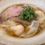 DURAMENTEI - 肉と海老ワンタン麺（黒）