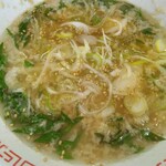 ラーメンスタンド とん平食堂 - パイカつけ麺800円つけ汁(2024.4.6)