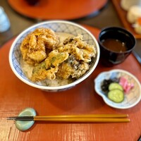 天ぷらふく西 禅と匠 - かき揚げ丼