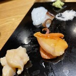 Shimbashi Kaisuke - 青柳、赤貝、水蛸