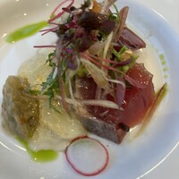 SINC BISTRO - 初鰹はコリコリ食感