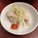 楽園 - ハーフ＆ハーフのように盛り付けられていて取りやすい