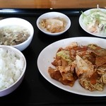 蘭蘭酒家 - 回鍋肉定食(700)