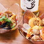 Izakaya Dainingu Sangokushi - 魚介の漬汁おすすめ二種