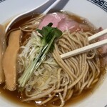 中華そば ます田 - 全粒粉の麺が美味しい