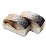 にぎりの徳兵衛 - 炙り鯖の押し寿司