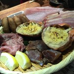 七輪焼 お魚くわえたどら猫 - 