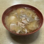 かねまつ食堂 - 豚汁　旨い‼︎ 2023/12/23